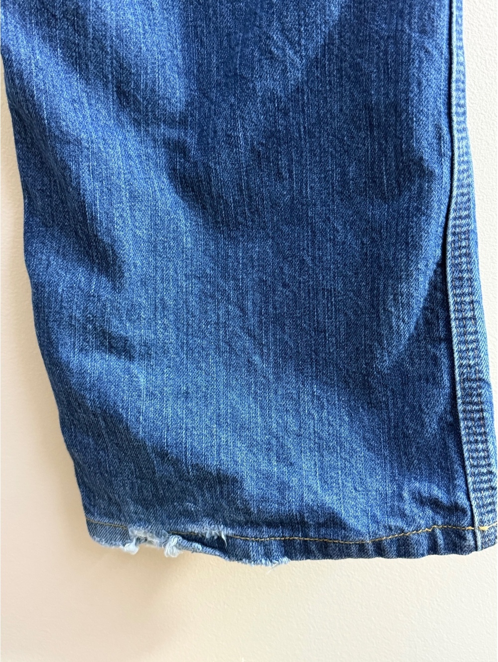 Carhartt Women’s Carpenter Jeans 14x32 Blue Relaxed‎ Workwear Denim - Picture 4 of 12